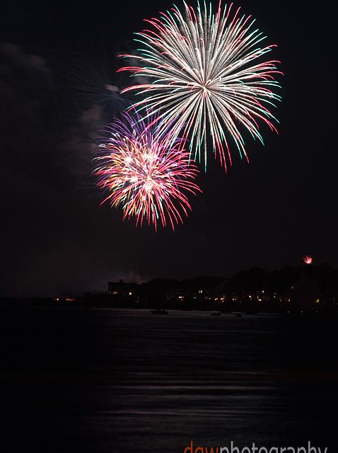 Fireworks From Walnut Beach