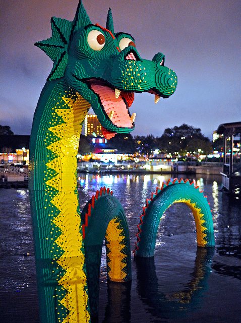 Downtown Disney - LEGO Sea Monster