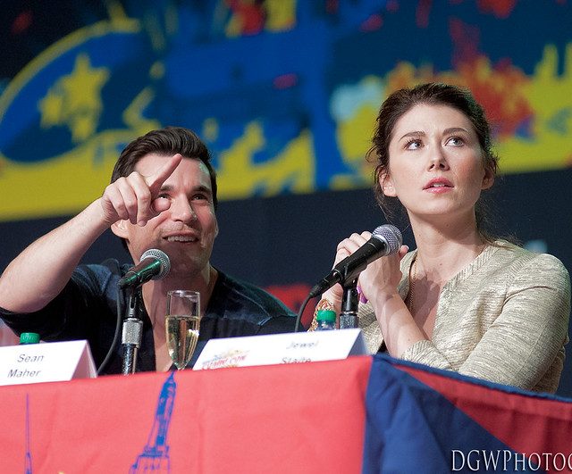 NY ComicCon 2012 -Sean Maher & Jewel Staite