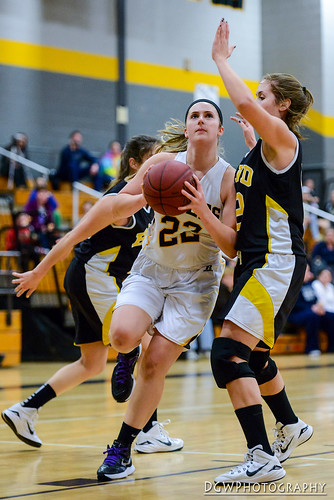 Girls High School Basketball - Jonathan Law vs Hand