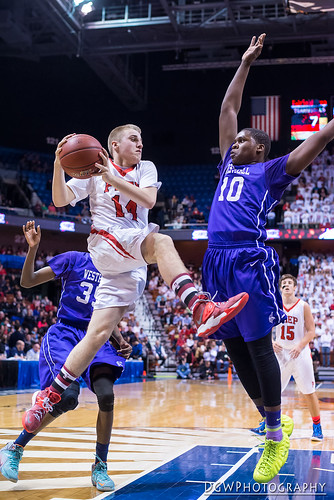 Fairfield Prep vs. Westhill High - CIAC Class LL Boys Basketball Finals