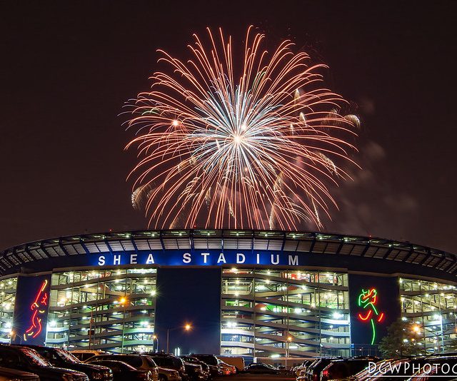 Fireworks Over Shea Stadium