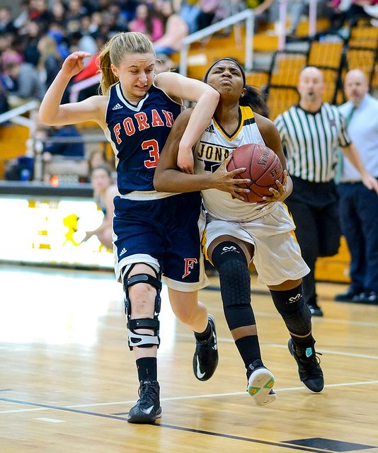 Jonathan Law vs. Foran High - High School Girls Basketball