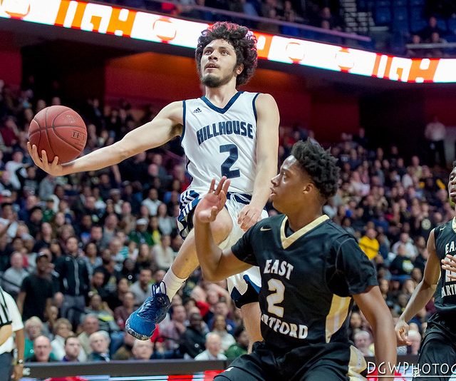 Hillhouse vs. East Hartford High - CIAC Class LL Basketball Championship