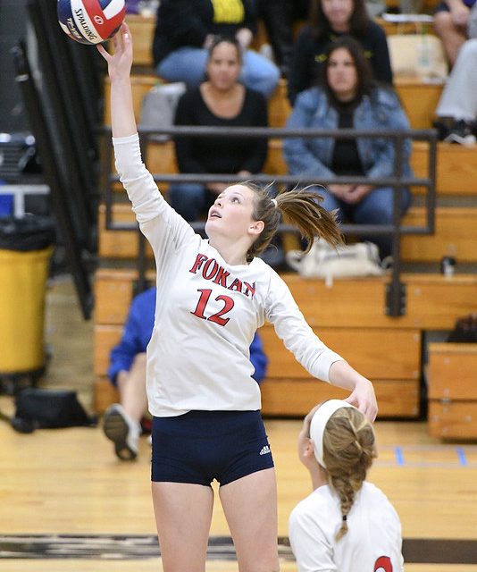 Foran High vs. Jonathan Law - High School Volleyball