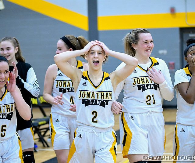 Jonathan Law vs. Branford high - Girls High School Basketball