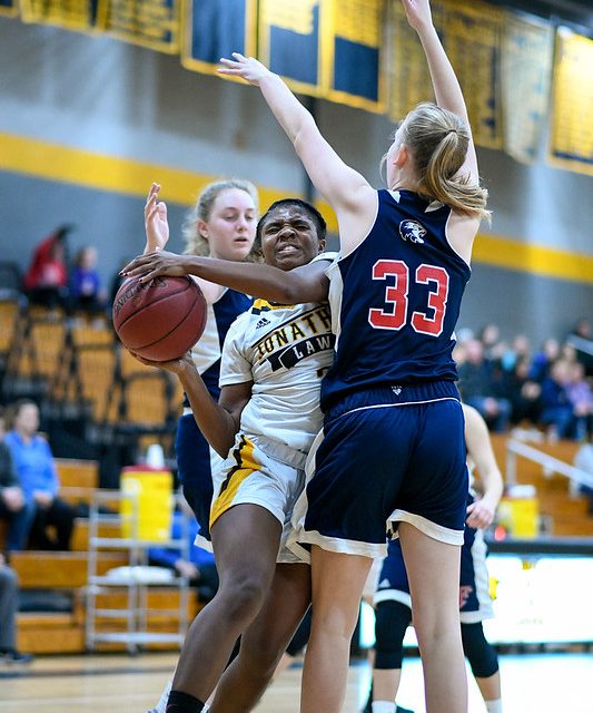 Jonathan Law vs. Foran High - High School Girls Basketball