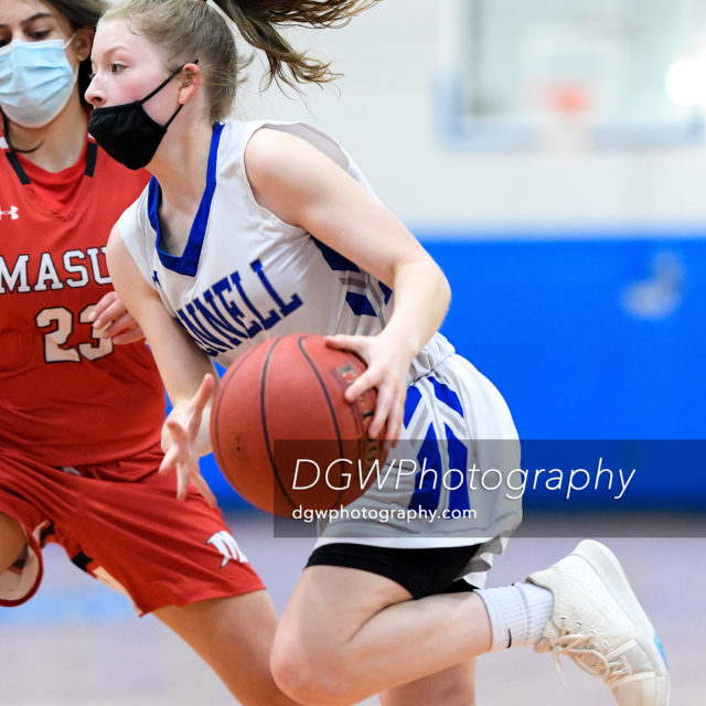 Bunnell High's Maya Soto drives to the basket