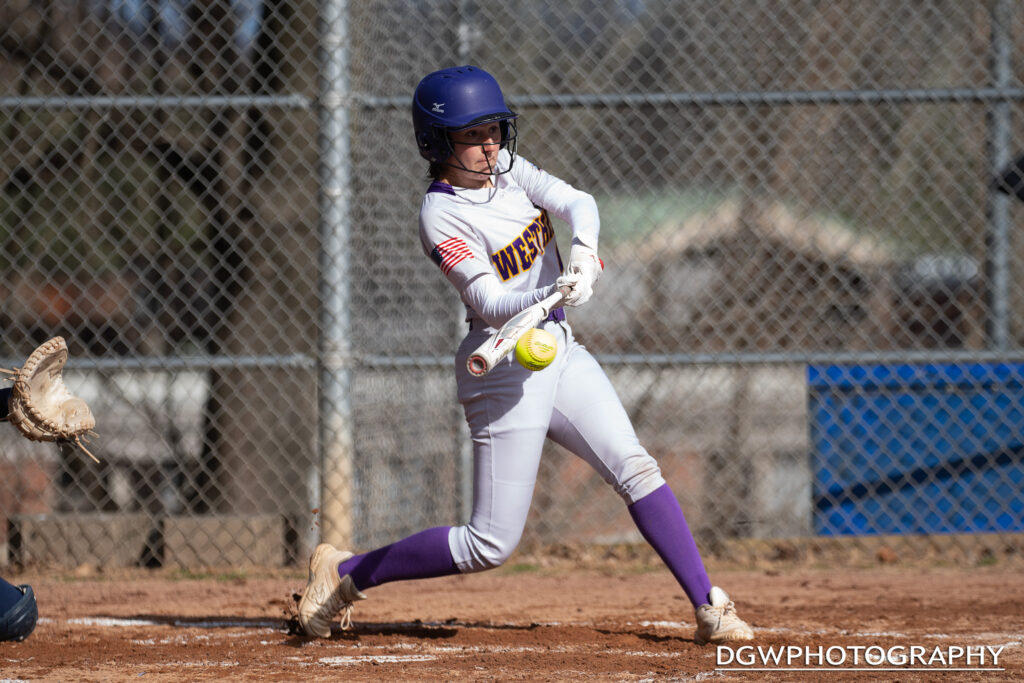 Westhill's Ava Smeriglio drives in a run against Immaculate on Friday.